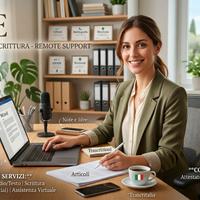 Impiegata amm., assistente virtuale,smart .working