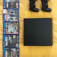 Ps4 500gb+ 4 giochi+ 2 Joypad