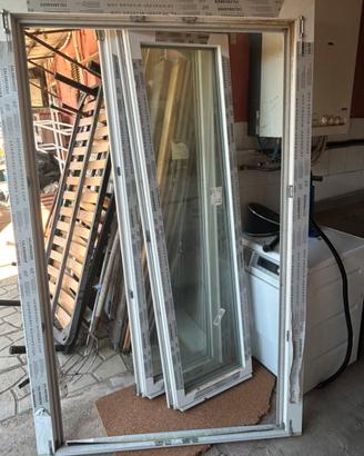 Porta finestra pvc nuova