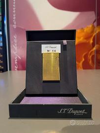 Accendino S.T. Dupont placcato oro originale