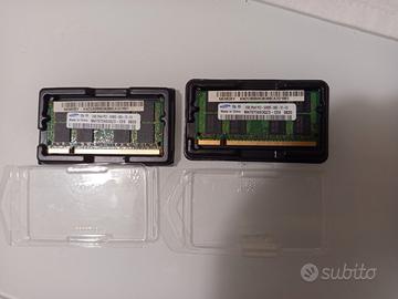 RAM DDR2 4 GB per notebook