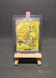 Ninetales Ex (186/165) Carta Pokemon di 151 Ita Nm