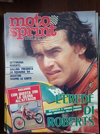Rivista MOTOSPRINT numero 8 del 1984