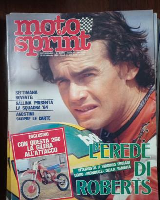 Rivista MOTOSPRINT numero 8 del 1984