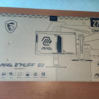 Nuovo/New MSI MAG 274UPF E2 Monitor Gaming 27" 4K