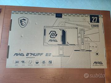 Nuovo/New MSI MAG 274UPF E2 Monitor Gaming 27" 4K