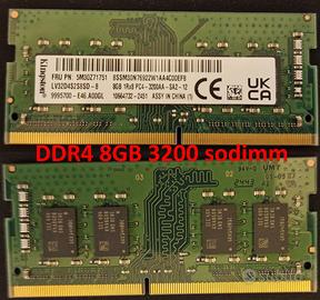 RAM DDR4 3x 8GB - 16GB 24gb Sodimm Notebook