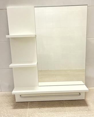 Mobiletto bagno specchio