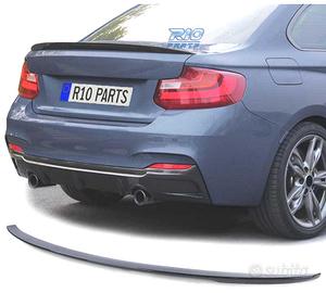 SPOILER BMW F22 F23 LOOK M PERFORMANCE NERO LUCIDO