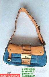 BORSA DIOR CD Boutique Paris SPEDIZIONE ASSICURATA