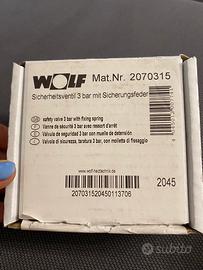 Valvola di sicurezza Wolf 3bar
