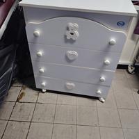 cassettiera cameretta come nuova