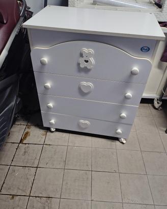 cassettiera cameretta come nuova