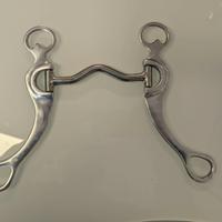 Morso cavallo monta western/americana 125mm nuovo