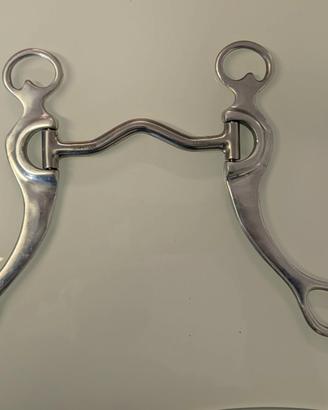 Morso cavallo monta western/americana 125mm nuovo