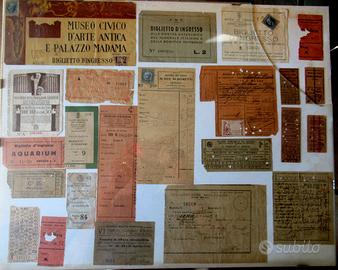 BIGLIETTI ANTICHI