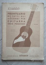 Chitarra Prontuario di tutti gli accordi