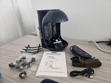 Casetta per uccelli smart con fotocamera (1080p)