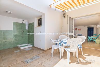 150m spiaggetta in centro a mancaversa bilo 2p