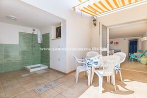 150m spiaggetta in centro a mancaversa bilo 2p