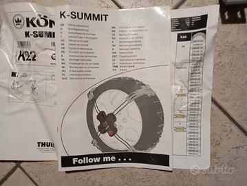 catene da neve konig k summit  