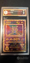 Carta Pokémon Mew antico graad 7.5