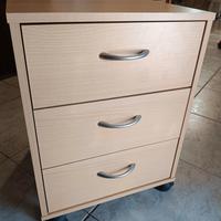 cassettiera sotto scrivania 