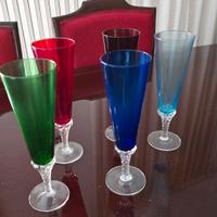 flut champagne anni 60 vintage