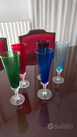 flut champagne anni 60 vintage