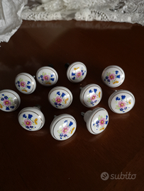 Pomelli in ceramica ( 11 pz.)