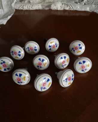 Pomelli in ceramica ( 11 pz.)