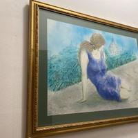 Quadro + cornice dorata