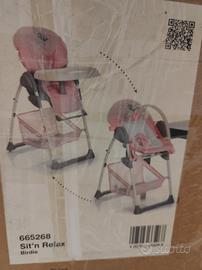 seggiolone per bambina