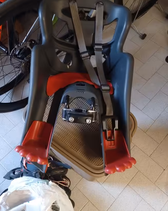 seggiolino anteriore bicicletta 
