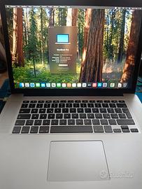 macbook pro 15" Come nuovo 