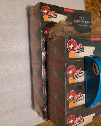 Tubi da riempire tabacco Enjoy fredom +macchinetta