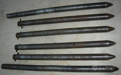 Spuntoni denti aste ramponi di raccolta per trince