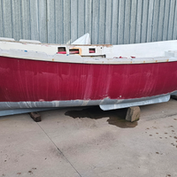 Gozzo in vetroresina con motore entrobordo