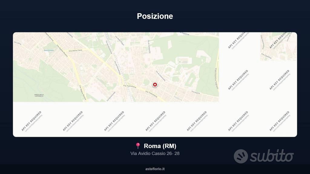 Immobile in asta di 48 m² a Roma - Vista 4