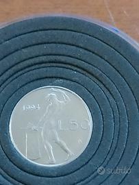 monete lire 50 lire e 100 lire serie completa 