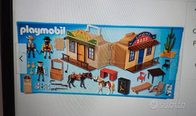 playmobil banca e ufficio sceriffo