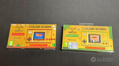 Nintendo Game&Watch Super Mario e Zelda