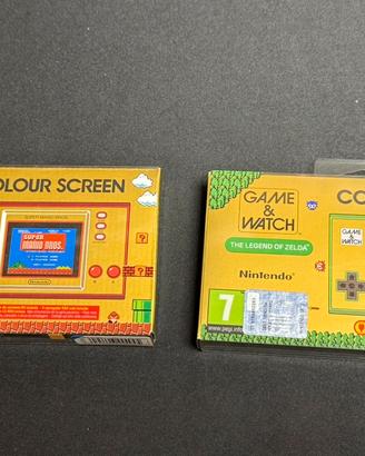 Nintendo Game&Watch Super Mario e Zelda