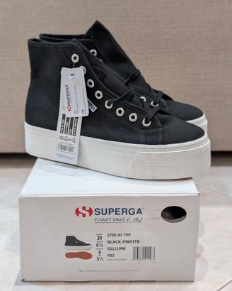 👟 SUPERGA 2705 HI TOP – NUOVE CON CARTELLINO! 👟