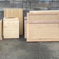 Armadio 3 ante country anticato