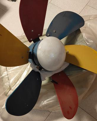 lampadario a ventilatore