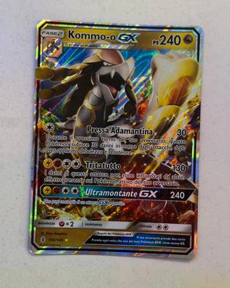 Carta Pokémon Kommo-o GX 100/145