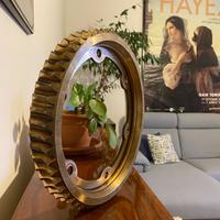 Ruota dentata ascensore vintage – pezzo industrial