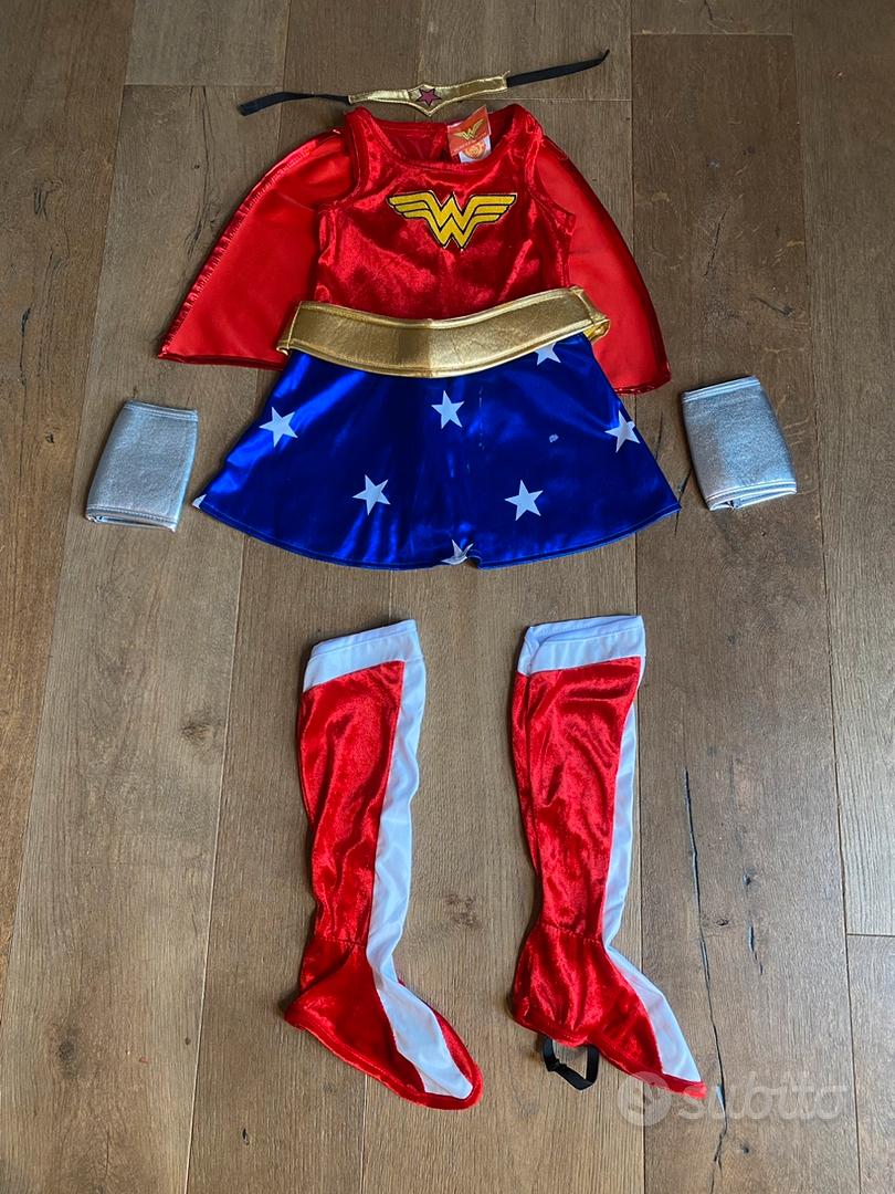 Tutorial vestito di carnevale Wonder Woman fai da te 