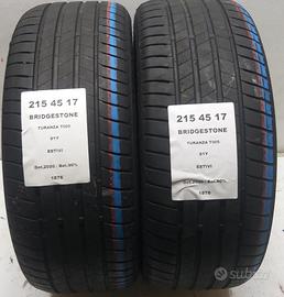 2 GOMME 215 45 17 BRIDGESTONE A1876